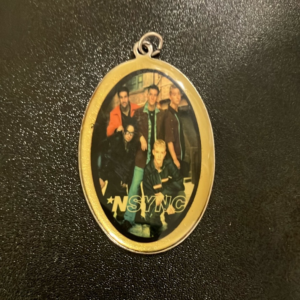 NSYNC Oval Pendant